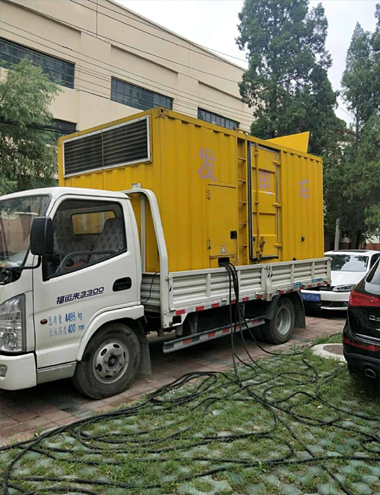 温岭发电车出租-柴油发电机组排烟系统设计要求及其考虑因素
